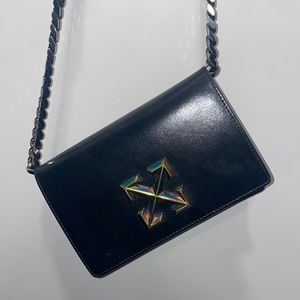 Off white jitney cross body bag